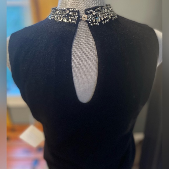 White + Warren Cashmere Sequin Sweater - Picture 3 of 5